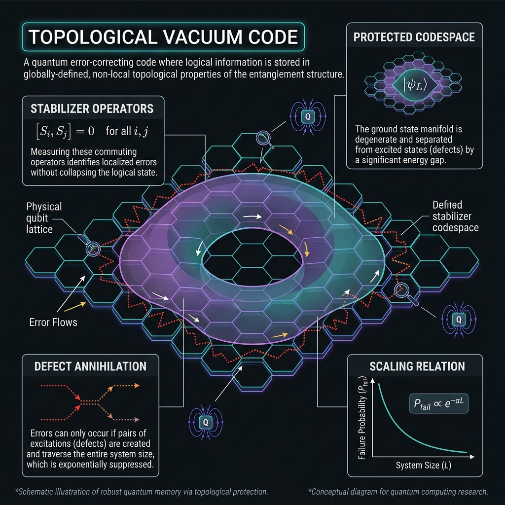 Figure 4.1: Topological Vacuum Code Stability